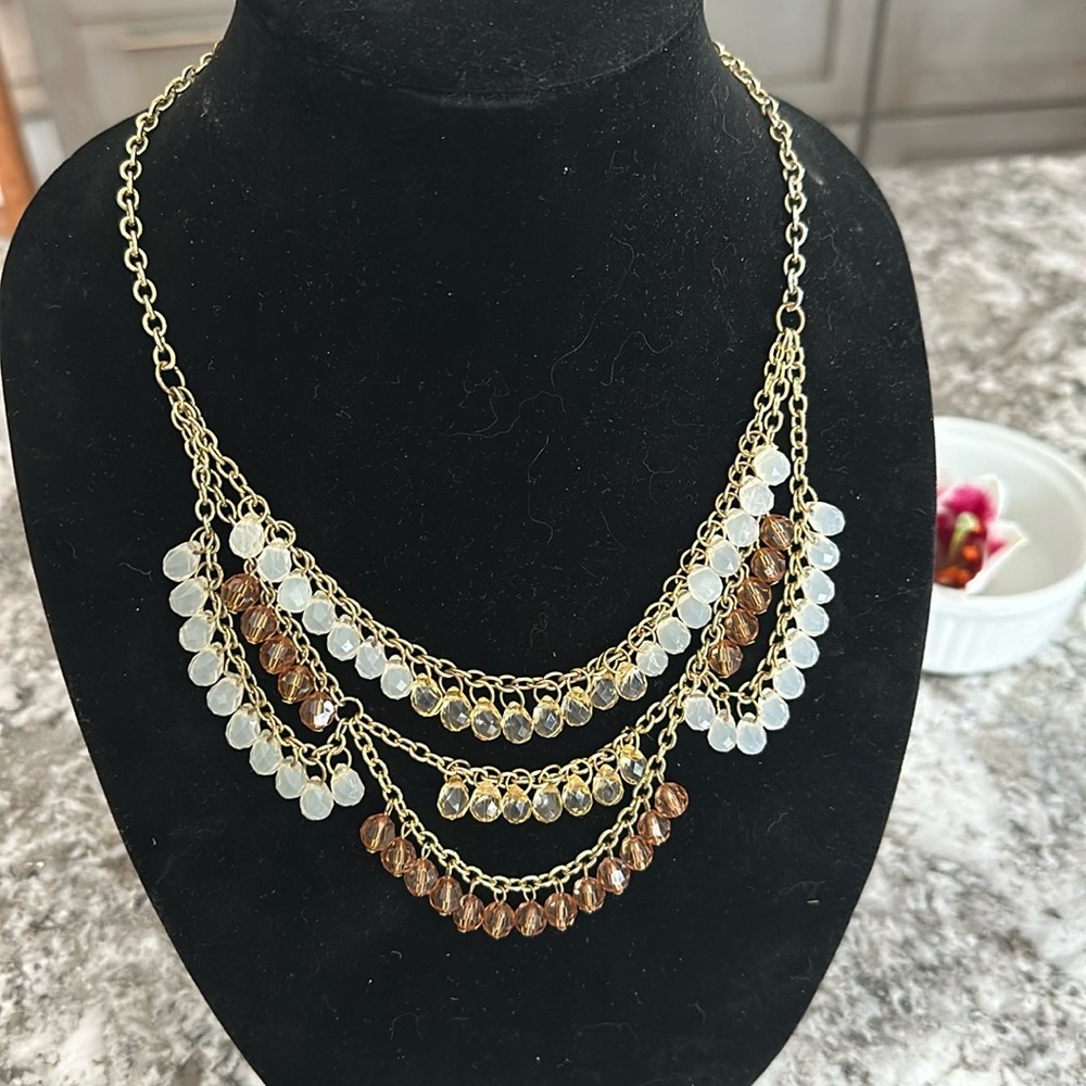 👑Beaded Statement Necklace